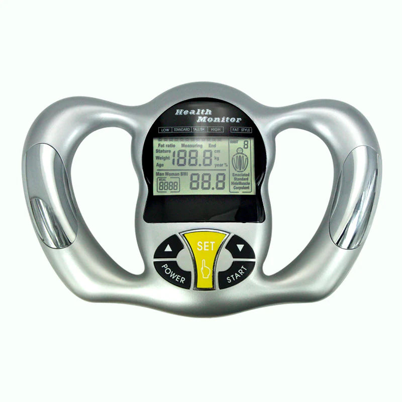 Hand Grip Fat Meter Body Composition Analyzer Home Fat Measurement Device